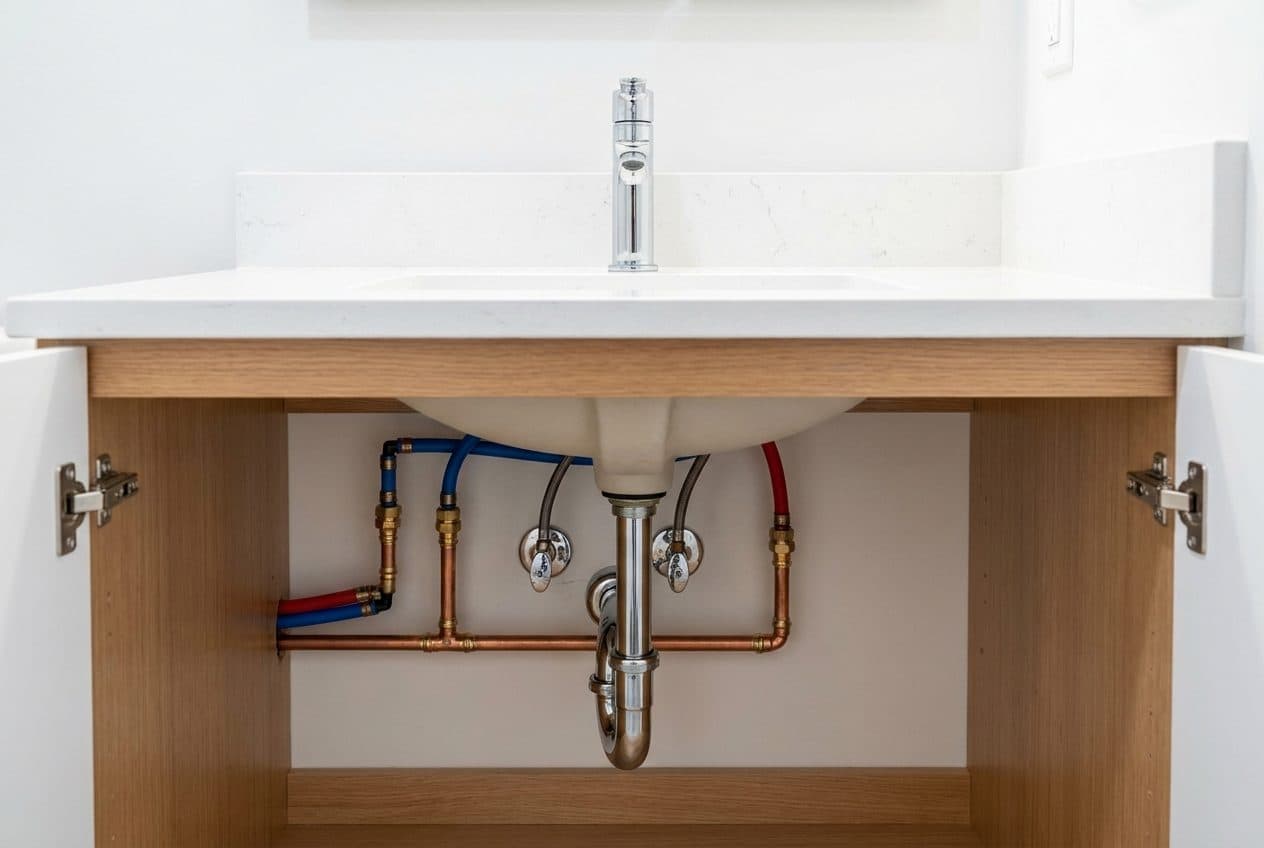 Residential plumbing installation in Los Angeles
